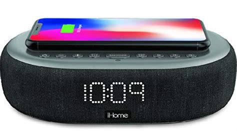 best ihome alarm clock|iHome Alarm Clock with Wireless Charging, Bluetooth .